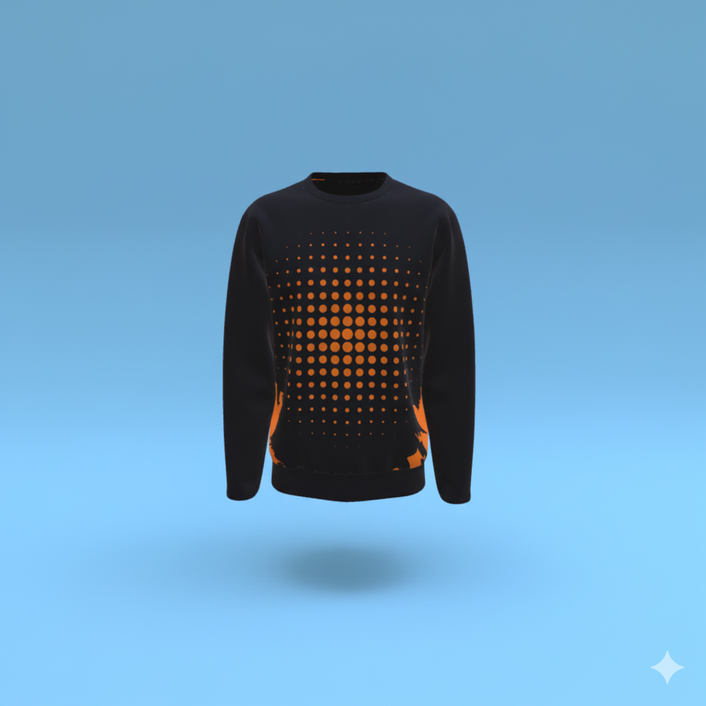 Sweat Shirt - Dotted